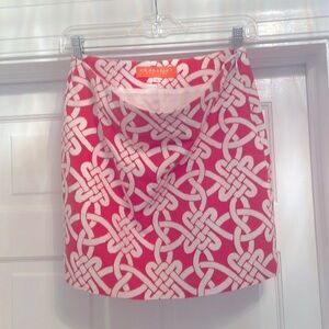 CK Bradley lined skirt looks coral with a side zipper, great condition